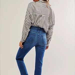 Mother High Waisted Rider Skimp Jeans